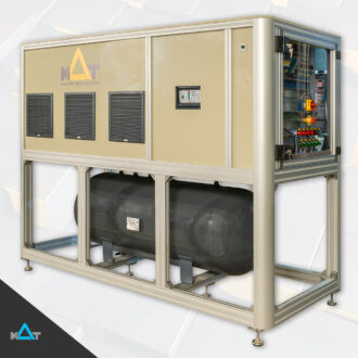 Pressurized and dry air preparation unit