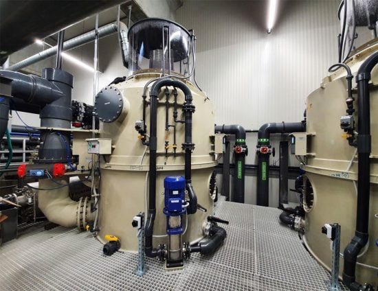 Land Based Salmon Farming RAS Filtration Equipment | MAT-KULING