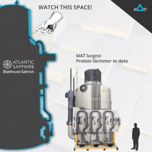 Comparison of the new mat-kuling foam fractionators for atlantic sapphire versus the mat ps-3000