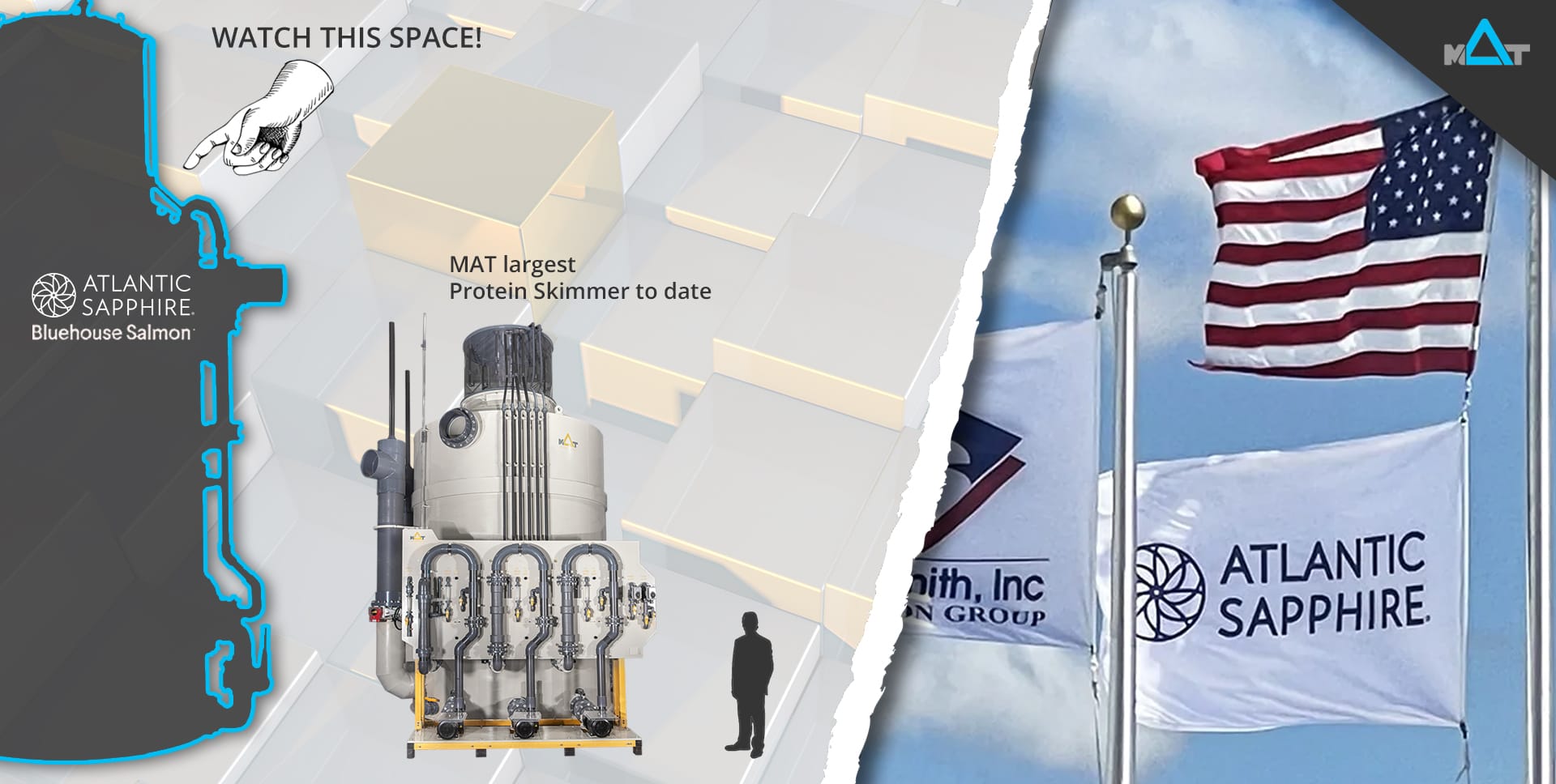 Delivering World s Largest Protein Skimmers to Atlantic Sapphire